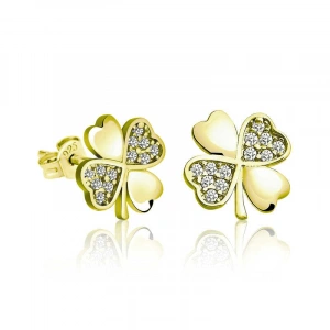 Kadın Gümüş Yonca Kadın Küpe