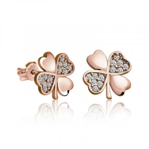 Kadın Gümüş Yonca Kadın Küpe