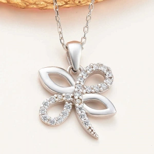 Kadın Gümüş Yusufçuk Kadın Kolye