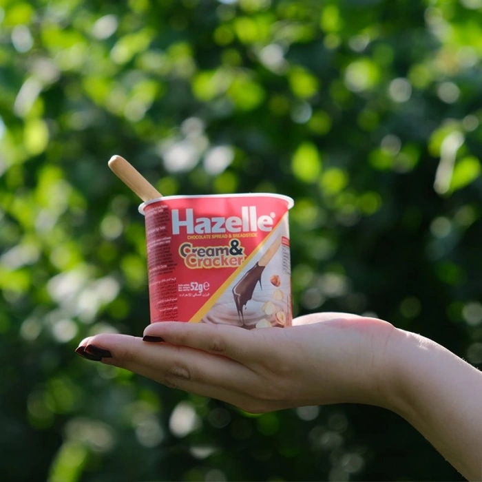 Hazelle Cream&Cracker Grisinli Krem Çikolata 52 gr 24 lü Paket