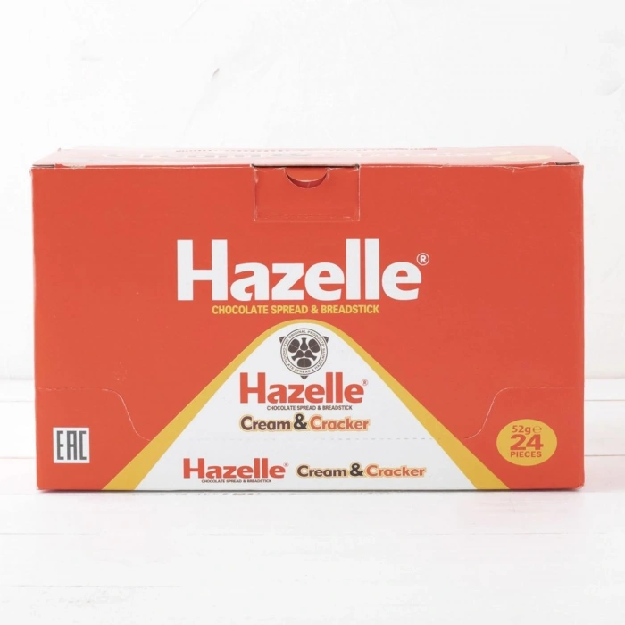 Hazelle Cream&Cracker Grisinli Krem Çikolata 52 gr 24 lü Paket