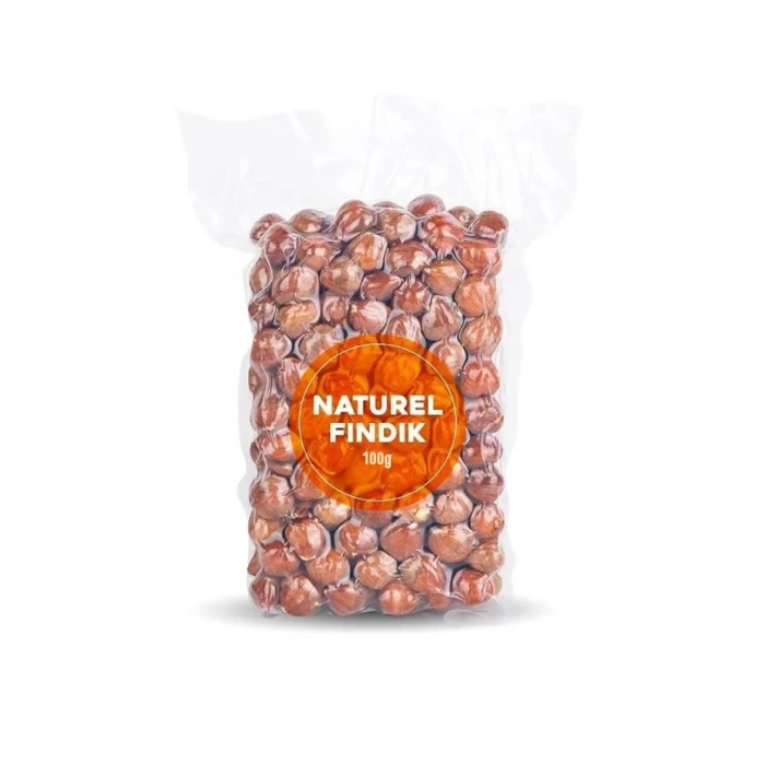 Bahcce Naturel Çiğ İç Fındık 100 gr Vakum Paket