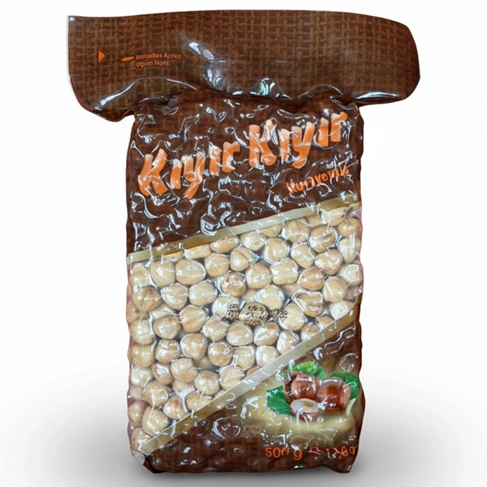 Kıyır Kıyır Çifte Kavrulmuş İç Fındık 500 gr Vakum Paket