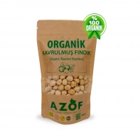 Azof Organik Kavrulmuş İç Fındık 250 gr Kraft Paket