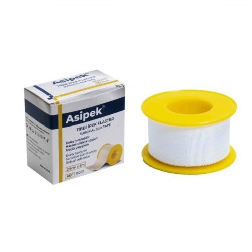 Asipek Flaster 2,5 Cm X 5 M 3 Adet