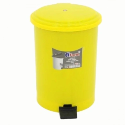 Aform No:5 50 Litre Sarı Pedallı Çöp Kovası