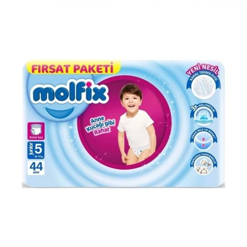 KÜLOT BEZ NO:5 JUNİOR FIRSAT PAKETİ 44lü