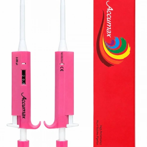 Ayarlanabilir Hacimli Mikro Pipet 2 - 20 µl - Ergonomik Otoklavlanabilir Laboratuvar Mikro Pipet