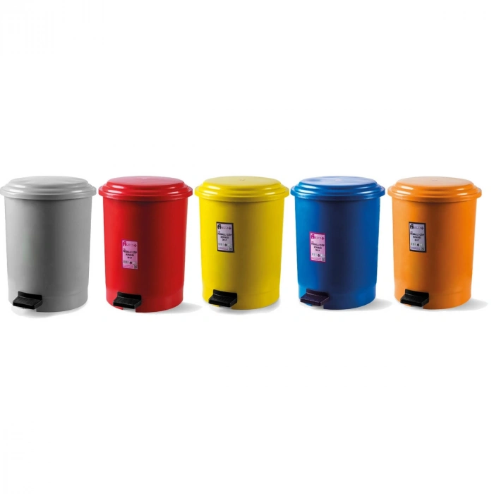 Aform No:5 50 Litre Sarı Pedallı Çöp Kovası