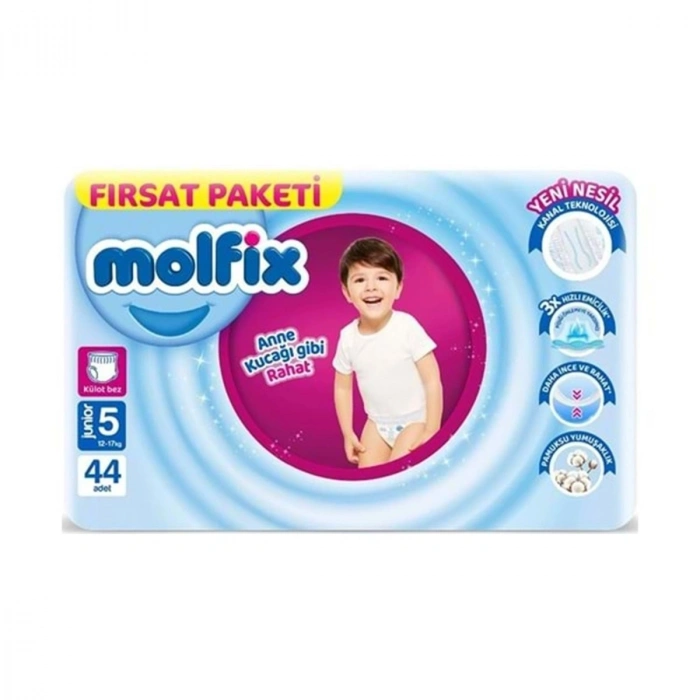 KÜLOT BEZ NO:5 JUNİOR FIRSAT PAKETİ 44lü