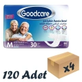 Bel Bantlı Yetişkin Hasta Bezi Medium 30 Lu 4 Paket 120 Adet