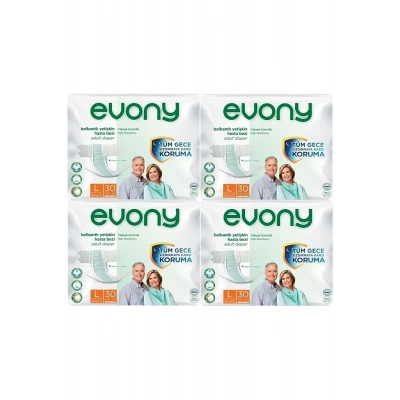 Hasta Bezi Yetişkin Bel Bantlı L-büyük Boy 120 Adet (4pk*30)