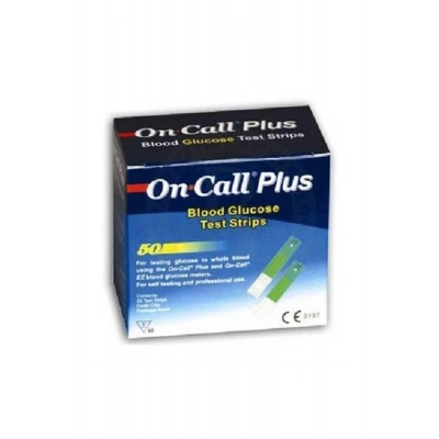 On Call Plus Kan Şekeri Test Stripi 50li
