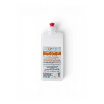 Oksijenli Su Yara Temizleme Antiseptiği 1 Litre