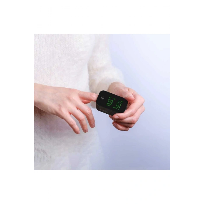 Parmak Tipi Pulse Oksimetre 500G Siyah