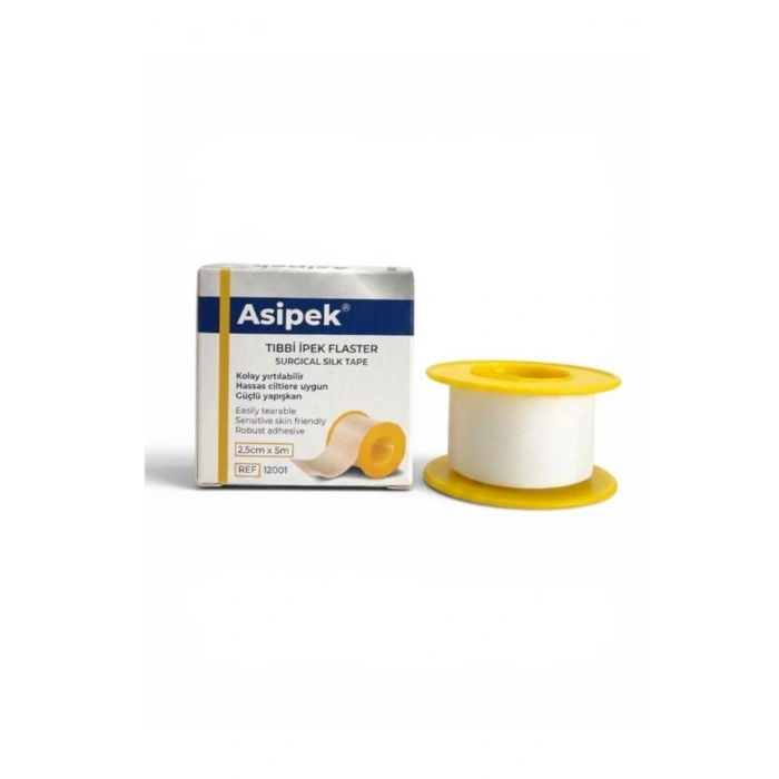 Asipek Flaster 2,5 Cm X 5 M 3 Adet