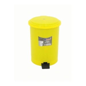 Aform No:5 50 Litre Sarı Pedallı Çöp Kovası