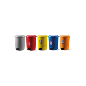 Aform No:5 50 Litre Sarı Pedallı Çöp Kovası