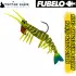 Fubelo Doctor Karides Yapay Maket Yem - White Leopard Green 75 mm 6.5 g