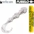 Fubelo Fubelorm Kokulu Orak Kuyruk LRF Silikon Yemi - Pearl White Glow 60mm (BM-600 PWG)