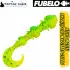 Fubelo Fubelorm Kokulu Orak Kuyruk LRF Silikon Yemi - Yellow Green 60mm (BM-600 YG)