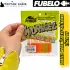 Fubelo Wormiez LRF Silikon Yemi - Fire Tiger (5.2 cm / 18 Adet)
