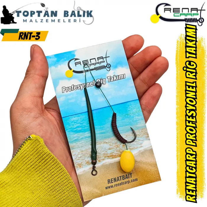 Renat Carp Profesyonel Hazır Rig Takımı - Pop-Up Serisi