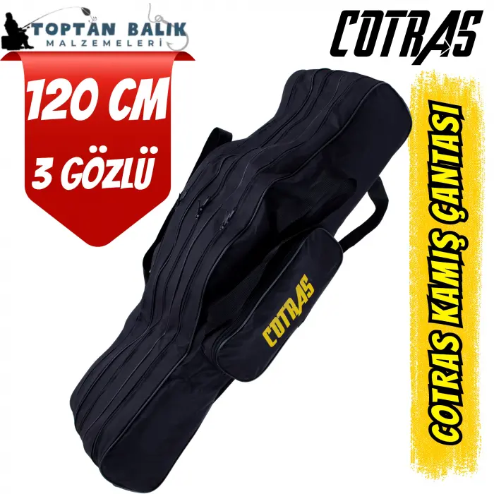 Cotras Kamış Çantası 120 cm (3 Gözlü)