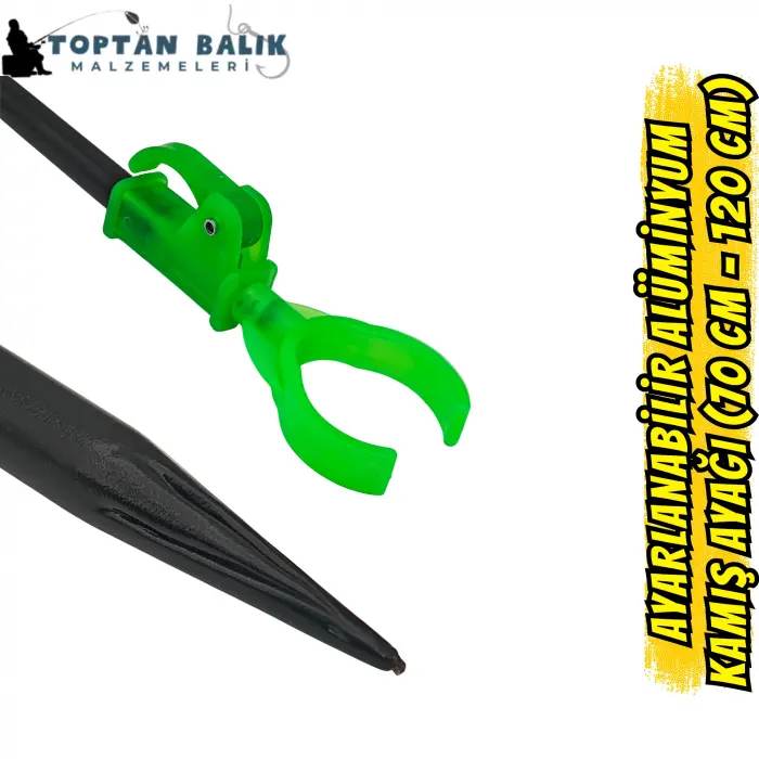Ayarlanabilir Alüminyum Kamış Ayağı (70 cm - 120 cm)