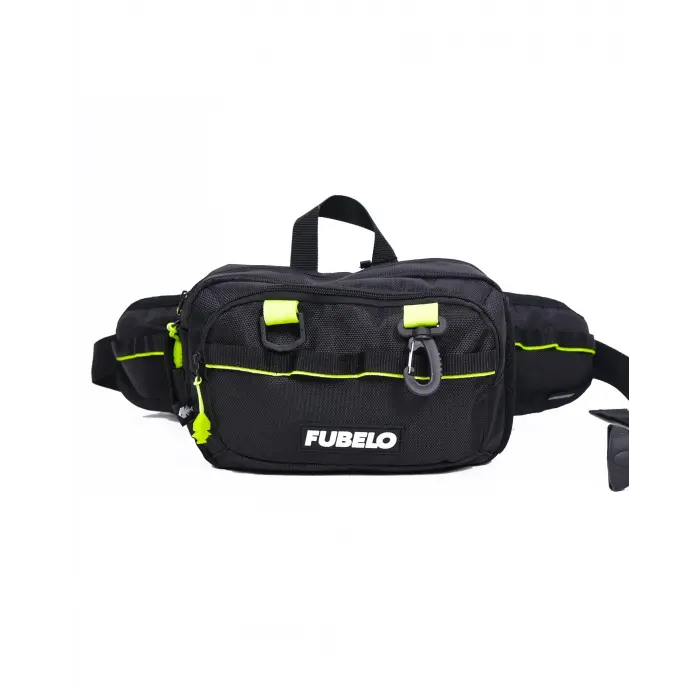 Fubelo Buddy Çok Amaçlı Balıkçı Bel Çantası - Siyah