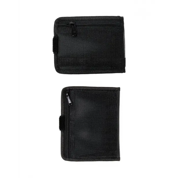 Fubelo Jigga Wallet Metal Jig Saklama Cüzdanı - Siyah Medium (15 x 12.5 cm)