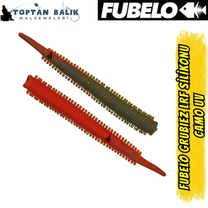 Fubelo Grubiez LRF ve Spin Silikon Yemi - Camo UV 7cm (BM-91 CU)