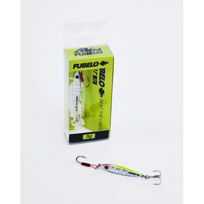 Fubelo Pilot 7g Suni Maket Balık LRF Light Spin Metal Jig