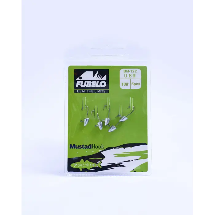 Fubelo Spike Head LRF Jighead Avcı Zoka Serisi (10 No İğne - 5 Adet)