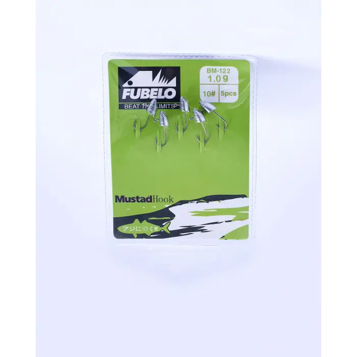 Fubelo Spike Head LRF Jighead Avcı Zoka Serisi (10 No İğne - 5 Adet)