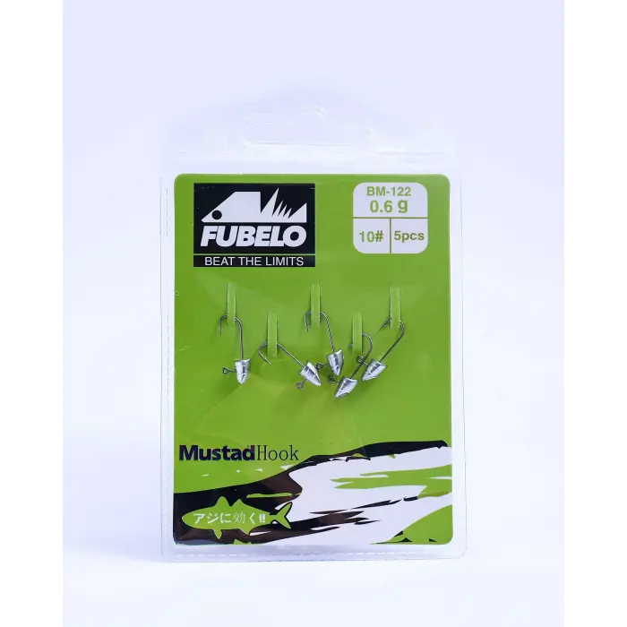 Fubelo Spike Head LRF Jighead Avcı Zoka Serisi (10 No İğne - 5 Adet)