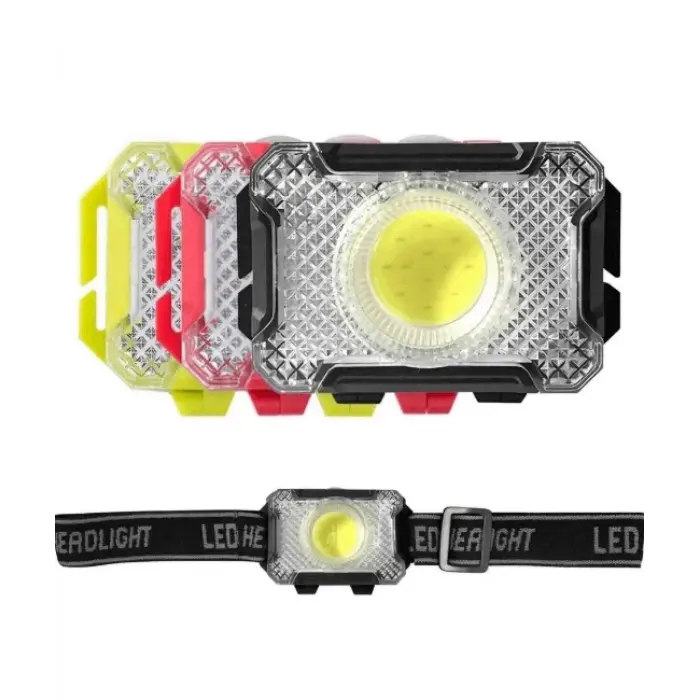 GOLD ORION OR-1302 LED Kafa Lambası - 3xAAA Pilli, Güçlü ve Ergonomik Tasarım