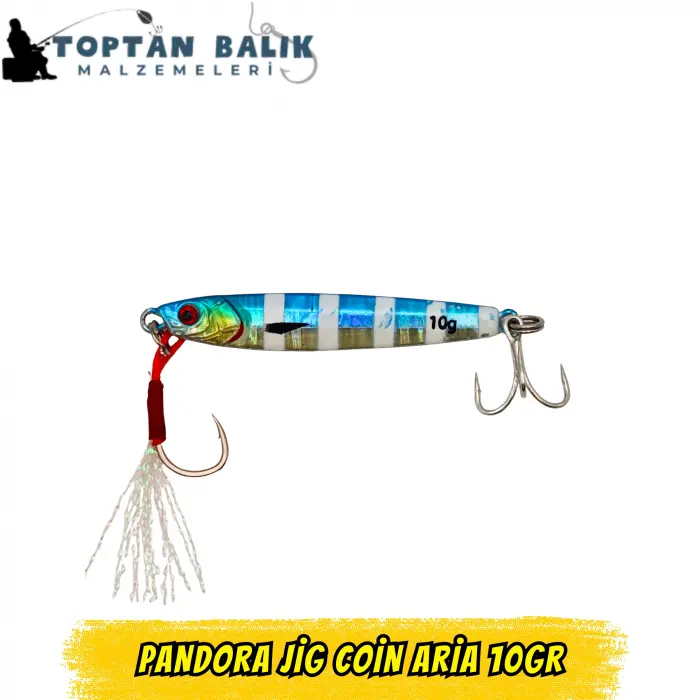 Pandora Jig Coin Aria 10gr - Renk-2 (Micro-Sardine Edition)