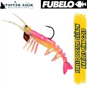 Fubelo Doctor Karides Yapay Maket Yem - Pink Gold 75 mm 6.5 g