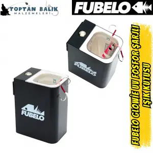 Fubelo Glowie UV Fosfor Şarjlı Işık Kutusu - Siyah