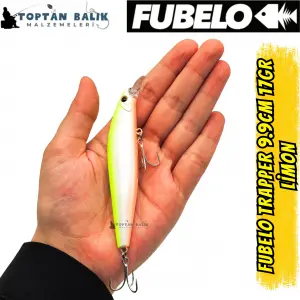 Fubelo Trapper Tungsten AR-C Sinking Maket Yem 9.9 cm 17 gr - Limon