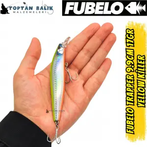 Fubelo Trapper Tungsten AR-C Sinking Maket Yem 9.9 cm 17 gr - Yellow Killer