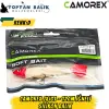 Camorex JXJ01 12cm 2li İğneli Silikon Balık (Renk: F)