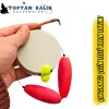 Çıngıraklı Çelik Telli Yayın Balığı Takımı (Tek İğneli)