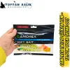 Camorex TW125 Silikon Yem - 12.5cm 10gr (Renk-007 Yeşil Kafa Sarı Üstü Siyah Çizgili)