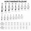 Cotras Profesyonel Bilyalı Klipsli Fırdöndü - NO: 7 (144lü Paket)