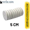 Takım Sarma Süngeri - 50mm Makaron Tipi (108li Ekonomik Paket)