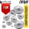 Zeytin Gezer Kurşun Olta Ağırlığı - 1 gr (1 kg Paket)
