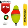 Akıllı Işıklı Gece Şamandırası - 30 gr (Sensörsüz / Sabit Işıklı)