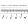 CAMOREX 9937 NO:14 DELİKLİ ÇAPRAZ İĞNE (50 ADET)